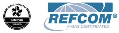 Safe contractor and refcom logos
