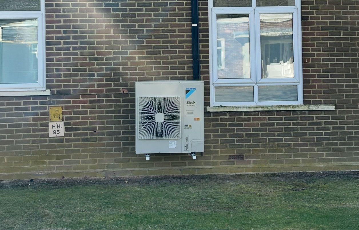 Outside Heat pump