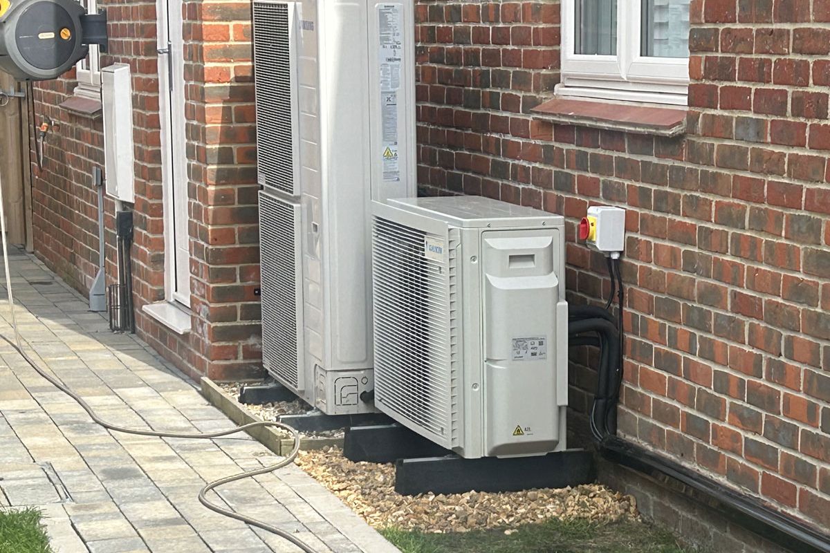Outside Heatpump